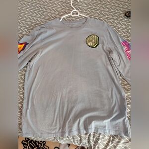 Jordan Long Sleeve Sticker Shirt Men's XL
